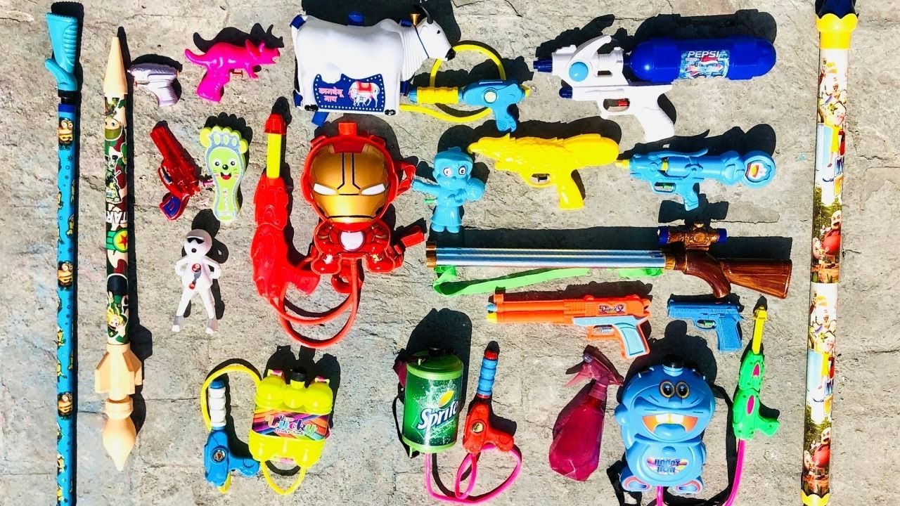 Testing Different types of  Holi Water Gun | Latest Water GUN | Biggest Water Gun | Biggest Pichkari