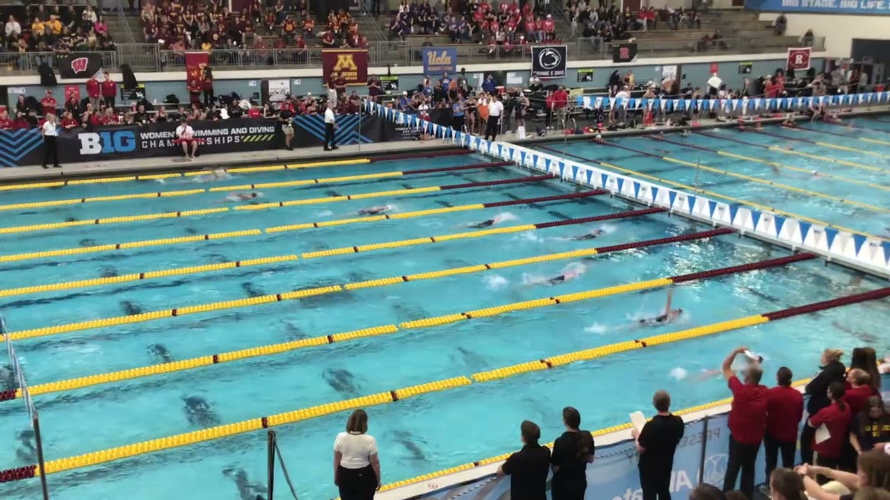 2026 B1G Championships - 200 Back Prelims (Heat 6)
