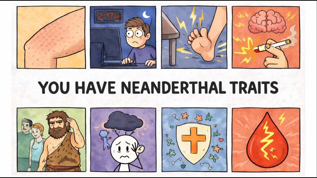 8 Weird Traits You Inherited From Neanderthal Ancestors