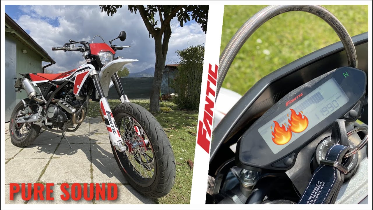Fantic XMF 125 | Prova PURE SOUND e Breve Recensione