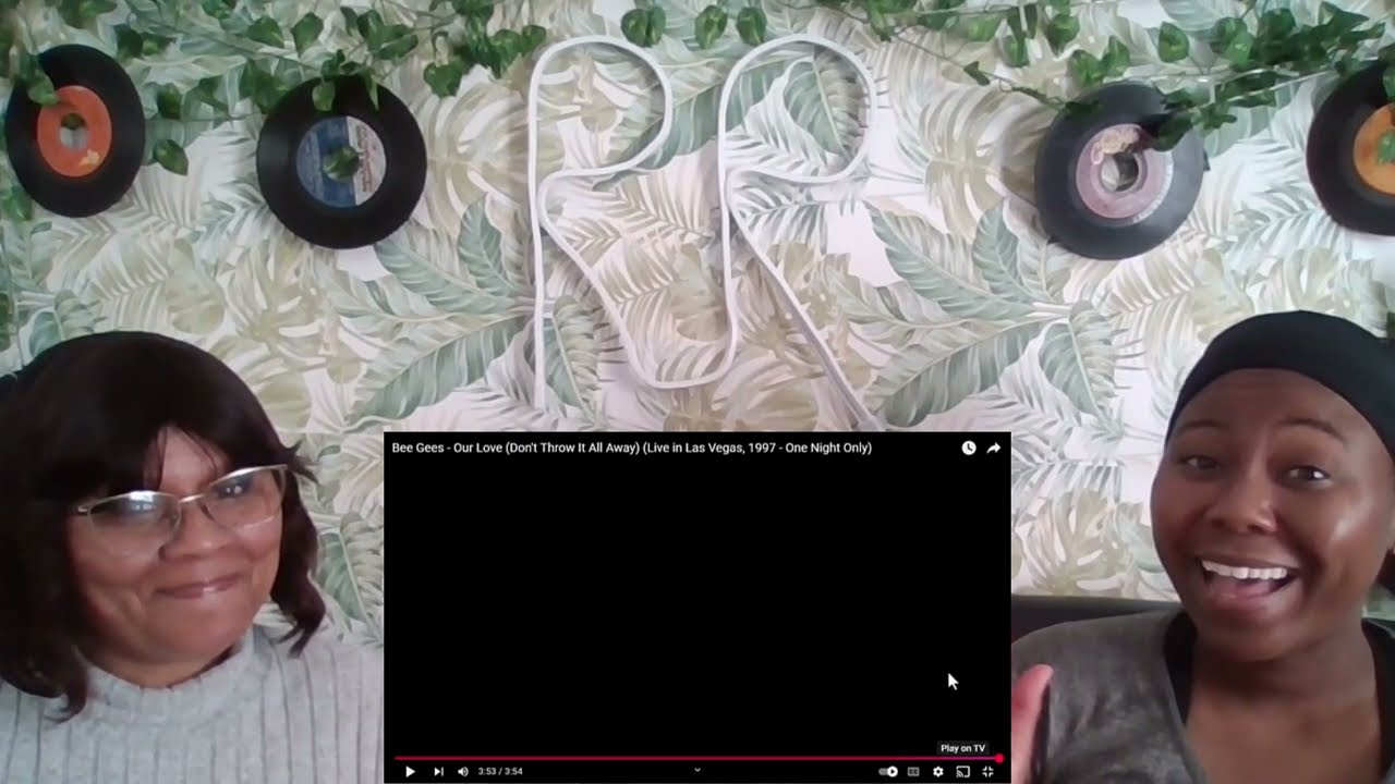 Reacting to Bee Gees Performing 