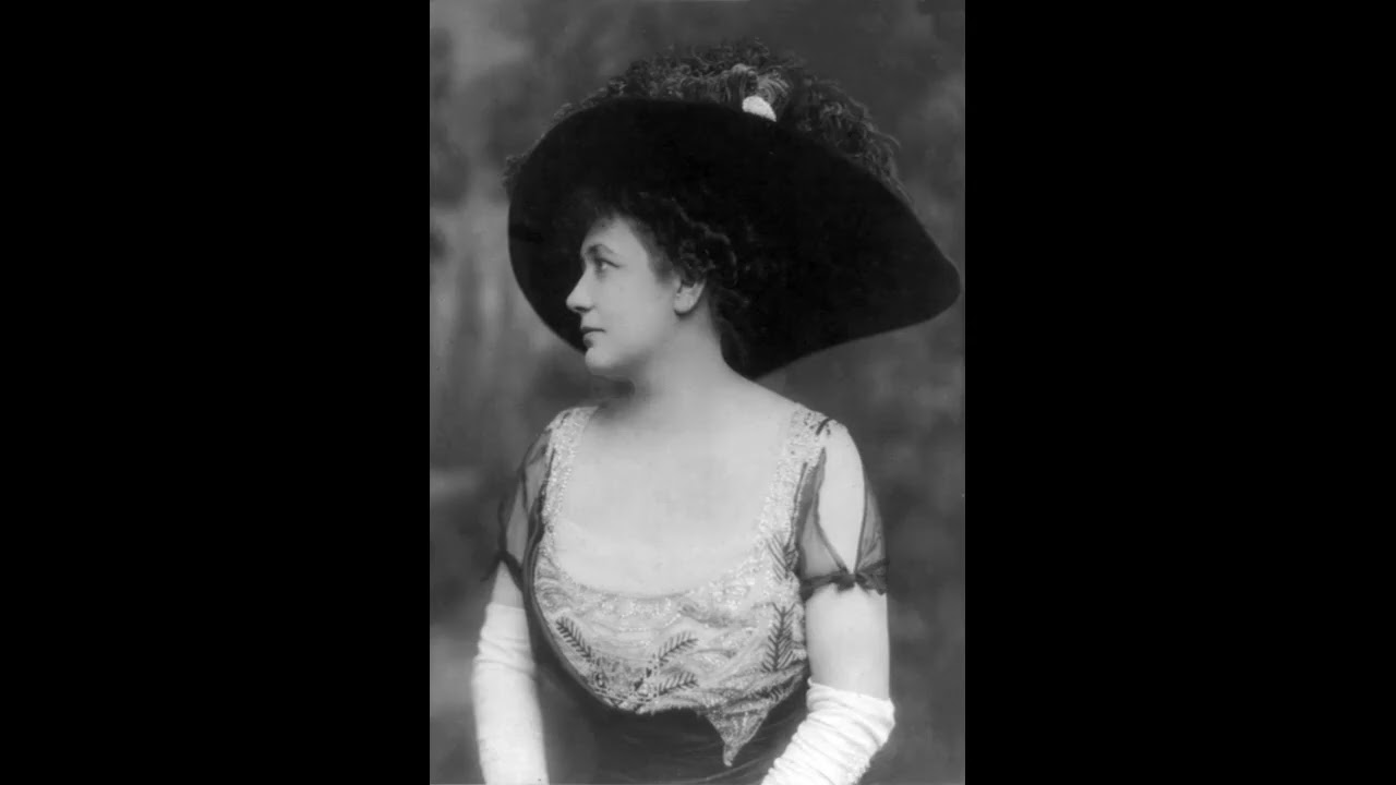 Olive Fremstad (soprano) - Vissi d'arte ('Tosca' - Puccini) (1911)