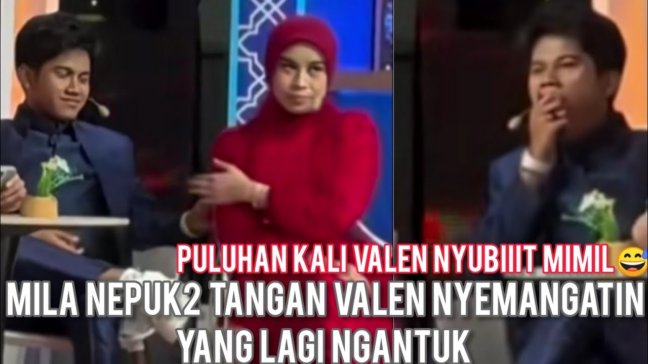 VIRAL VALEN NYUBITIN MILA PULUHAN KALI BIAR GAK NGANTUK + GEMES JUGA SAMA MIMIL😁