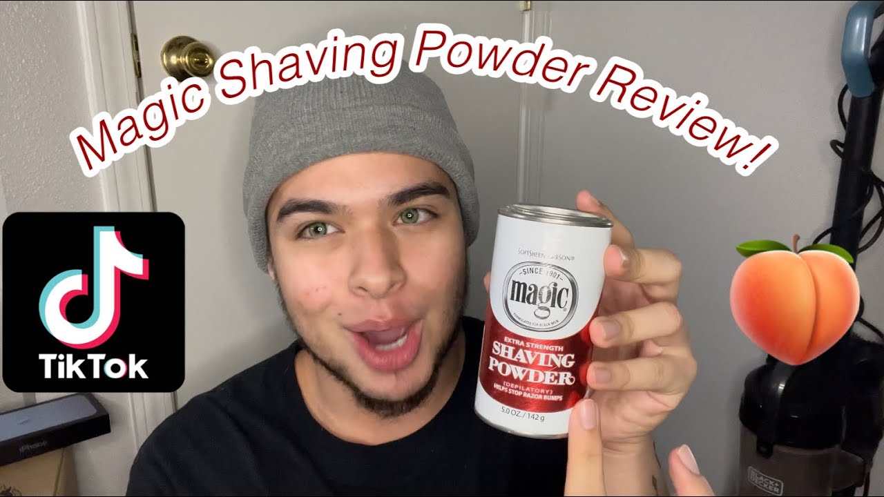MAGIC SHAVING POWDER | HONEST REVIEW | TIKTOK MADE ME BUY IT | PaulMtzCx