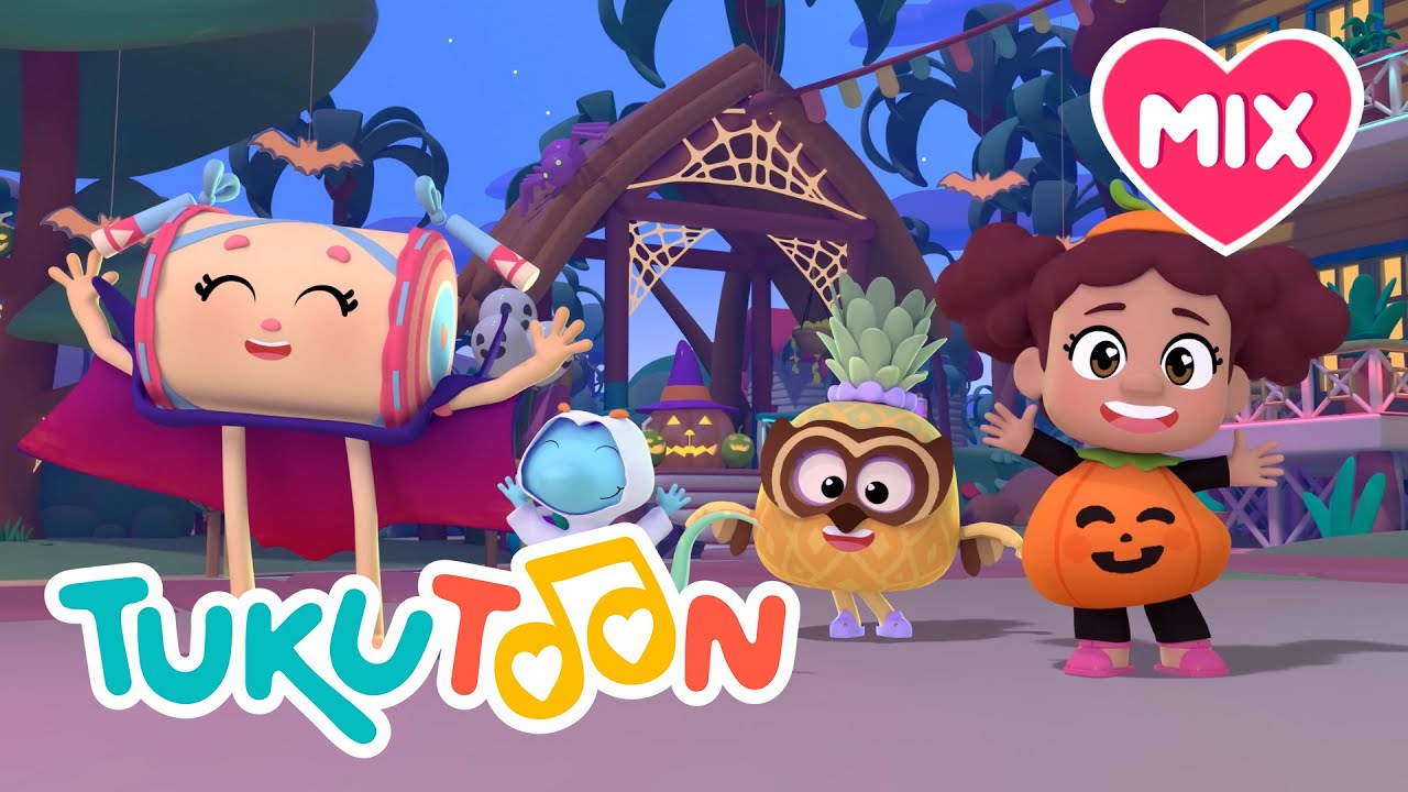🎃 Mix Fiesta de Halloween 👻🎉 | Canciones Infantiles y Juegos con Tuku 🎶 | TukuToon Oficial ✨