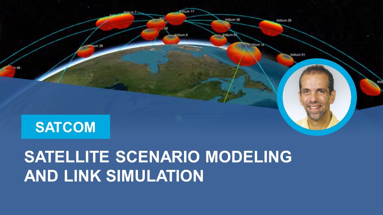 Satellite Scenario Modeling and SatCom Link Simulation in MATLAB