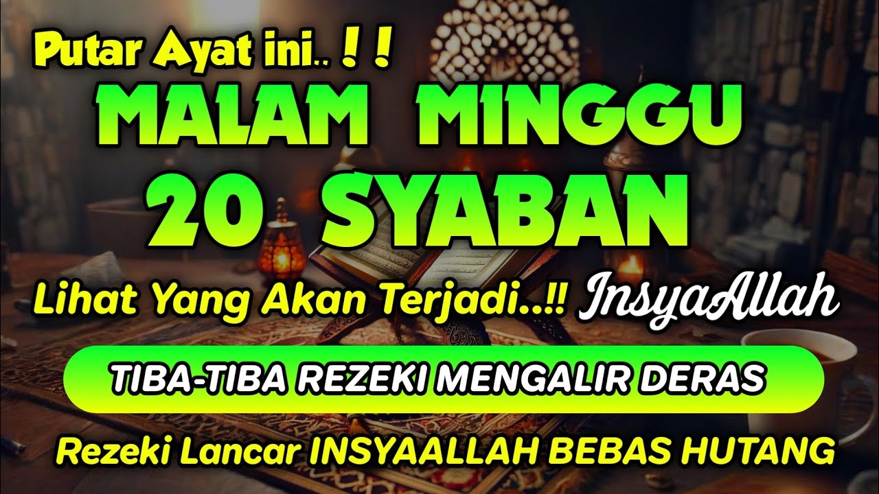 Sempatkan Baca 1x Setelah Magrib - Isya | Doa Pembuka Rezeki Dari Segala Penjuru, Pelunas Hutang