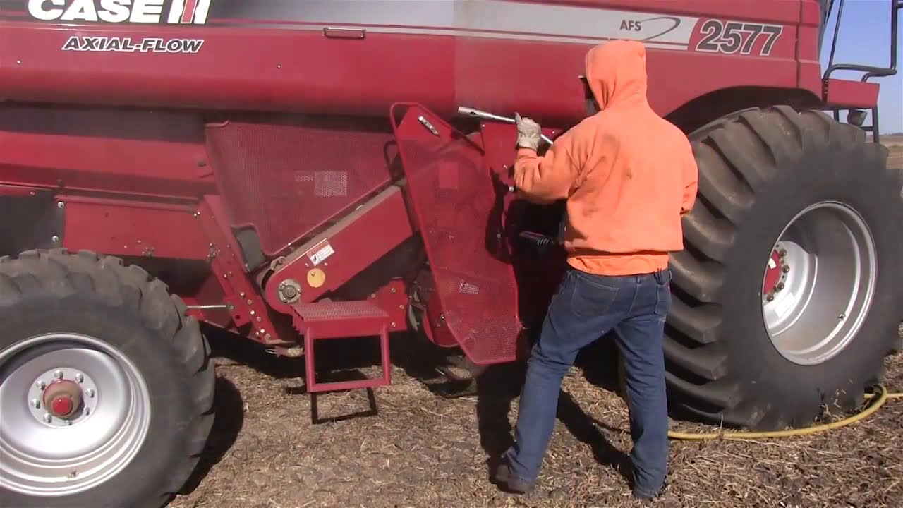 Combine Cleanout Process for Growers