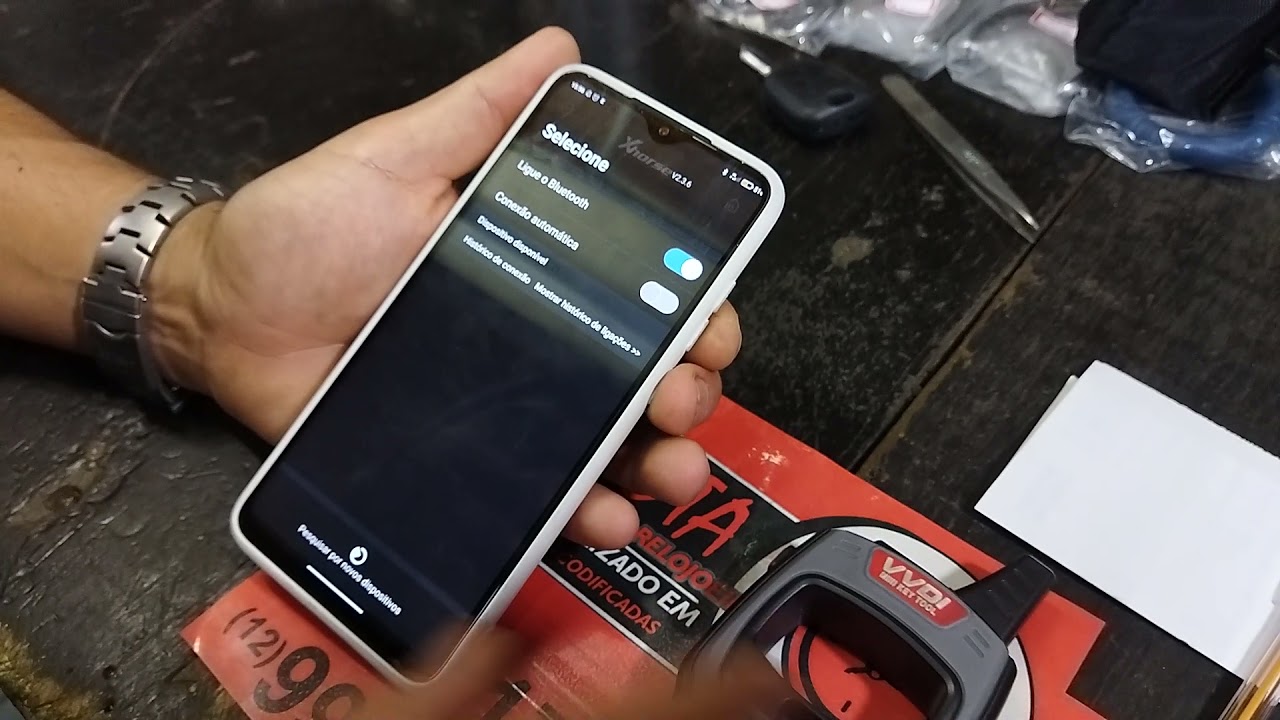 como fazer login na VVDI MINI (cadastro)