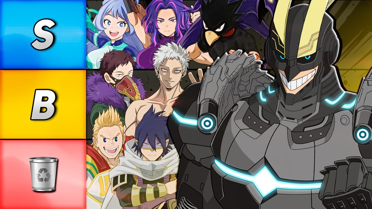 My Hero Ultra Rumble FINAL SEASON 15 TIER LIST!