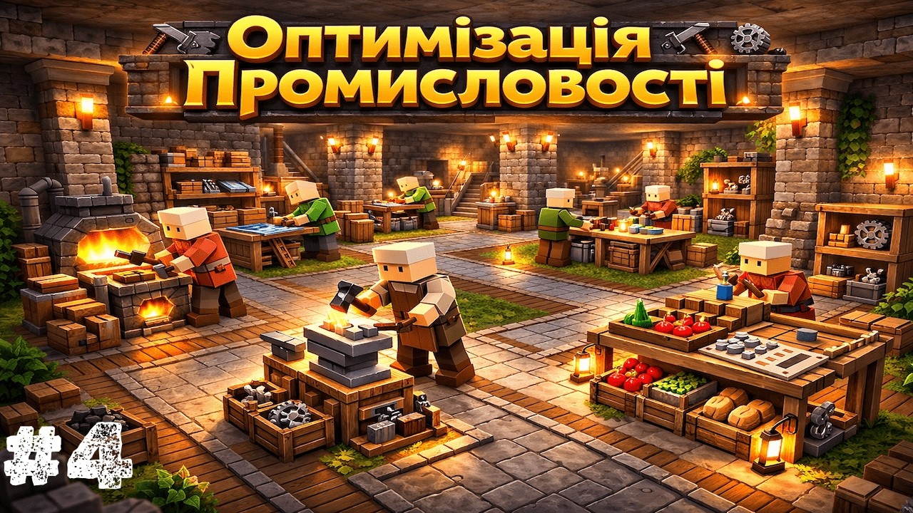 ОПТИМІЗАЦІЯ ПРОМИСЛОВОСТІ | Загублене Королівство | Colony Survival — #4