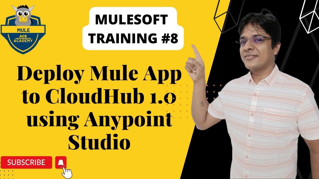 #08: Deploy Mule App to CloudHub 1.0 using Anypoint Studio | Create Proxy Instance in API Manager