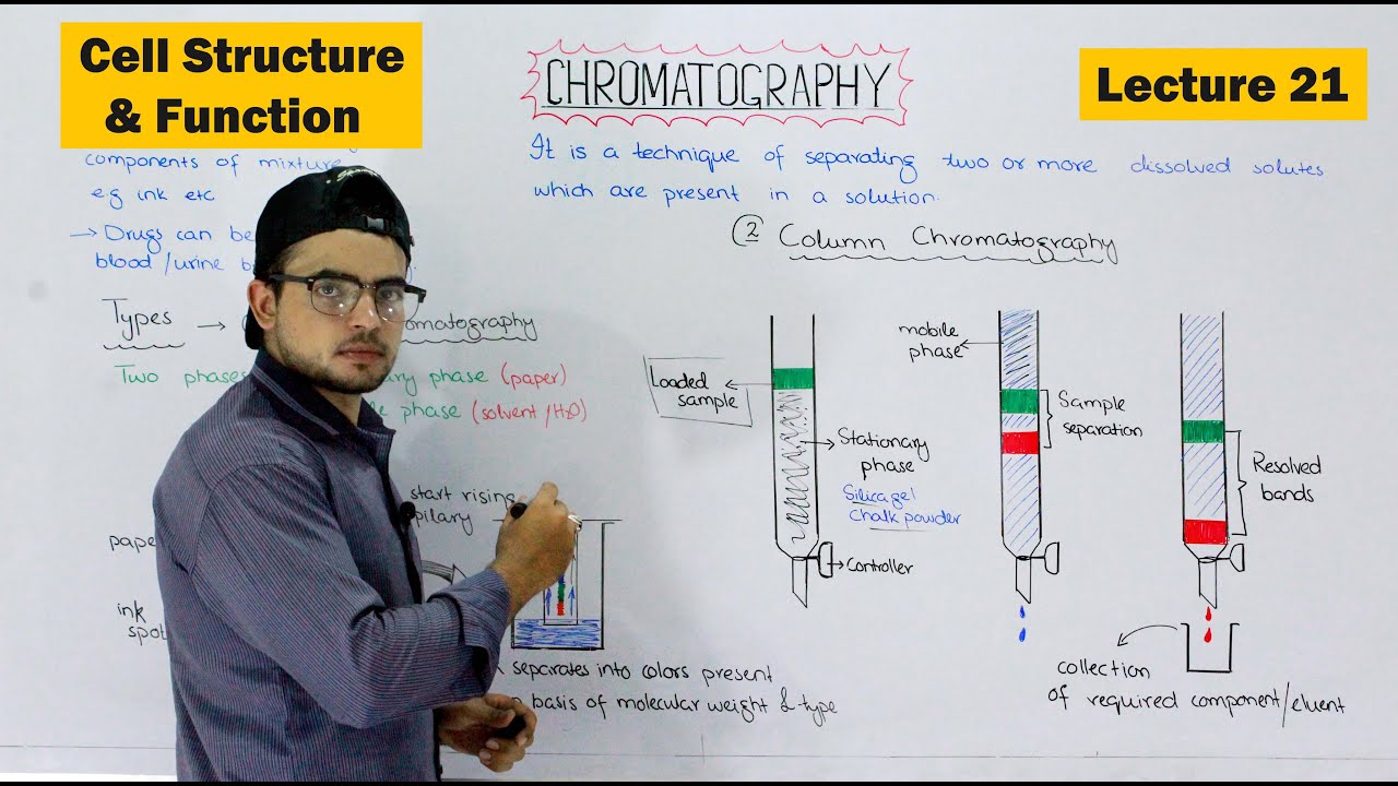 Chromatography and its types | Paper and Column Chromatography | Video 21