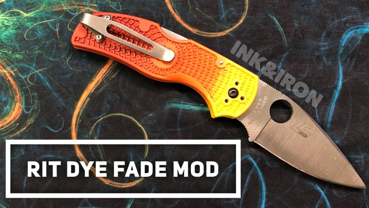 RIT Dye FRN Plastic Knife Handles (Spyderco Native 5 Salt)