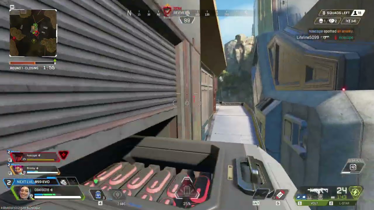 Apex legends with blooby