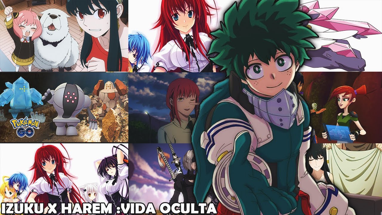 ¿QHPS IZUKU TIENE UNA VIDA OCULTA JUNTO A UN HAREM QUE ES VISTA POR AMIGOS? [TEMPORADA 1]