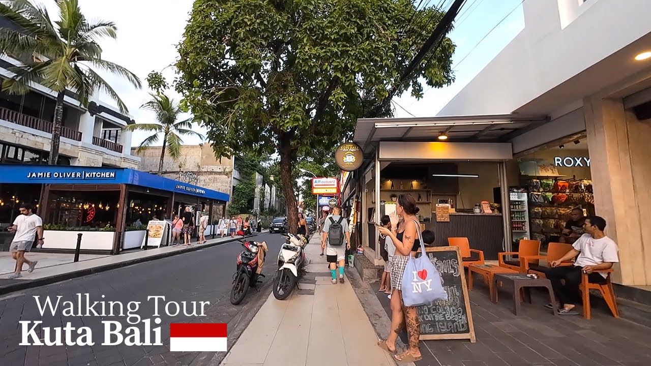 Kuta Bali Holiday Walking Tour | Kuta Beach, Poppies Lane, Kuta Square, Garlic Lane Legian July 2025