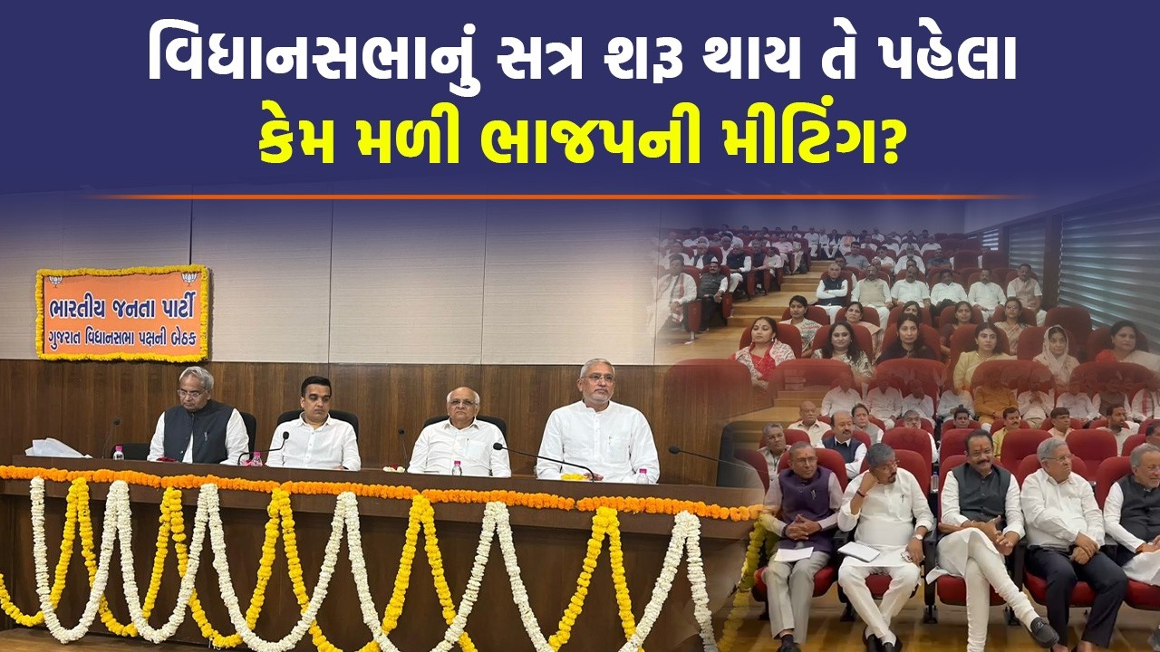 Gujarat Vidhansabha: વિપક્ષ સરકારને ઘેરે તે પહેલા ભાજપે નેતાઓને આપી ટ્રેનિંગ | Gujarat Politics