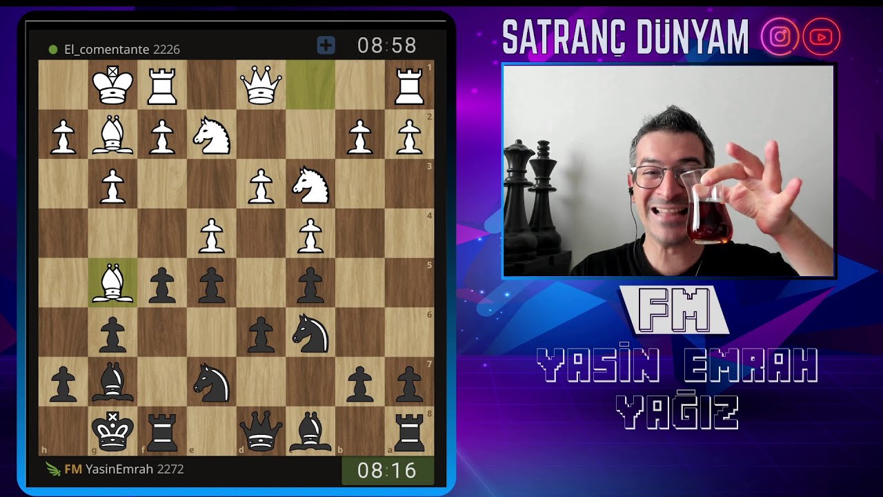 Siyah Başladım Beyaz Oldum | İngiliz Açılışı Botvinnik Sistem