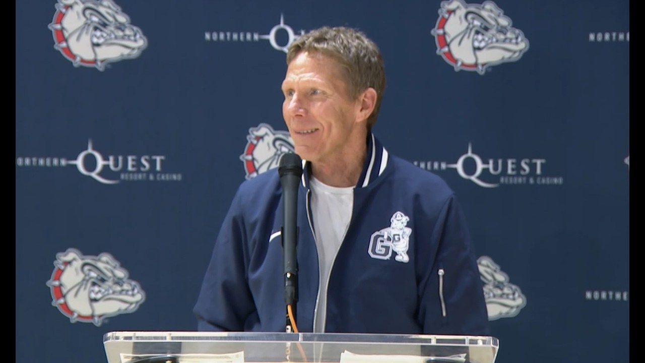 Mark Few Reacts to Gonzaga's No. 3 seed for NCAA Tournament, Matchup with No. 14 Kennesaw State