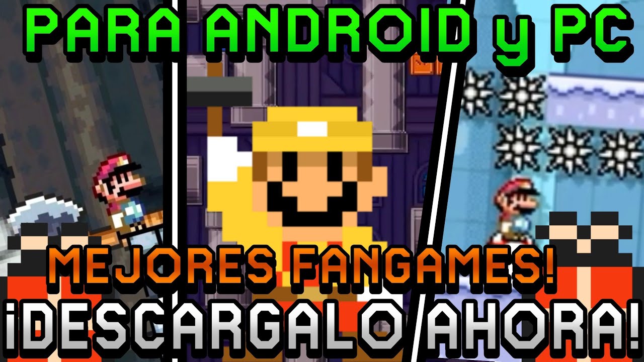 ❄️5 Increíbles FanGames de Super Mario Maker 2 [Android Y PC] ☃️🌟