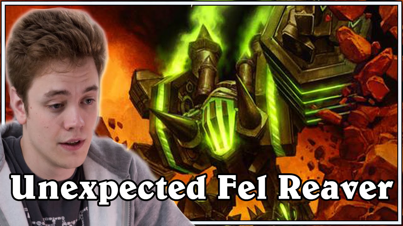 Hearthstone l Reynad Funny Stream Highlights: Unexpected Fel Reaver