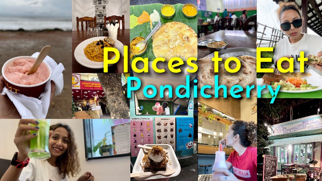 Pondicherry Food Tour | Night Life Cafes/Bars in Pondy | Try New Bakeries & Cafes in Pondicherry