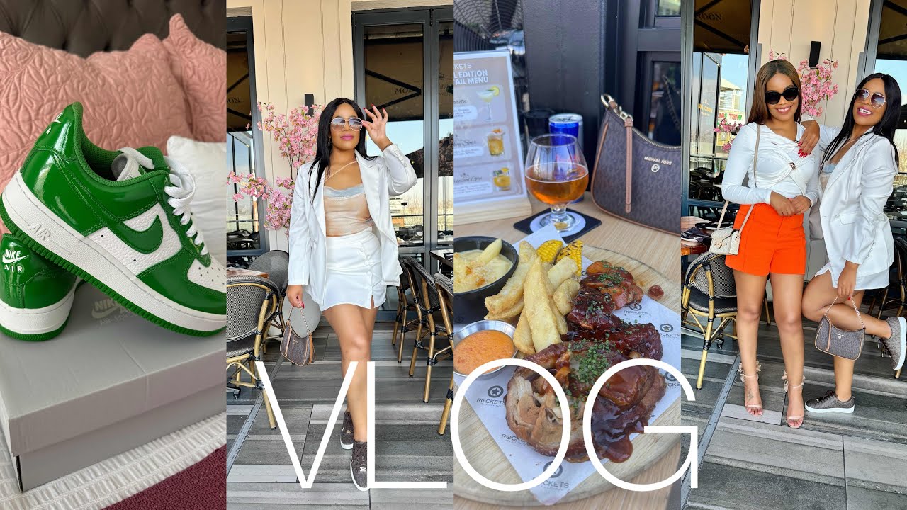 Vlog: New Sneakers | got a new piercing | Lunch date | South African YouTuber