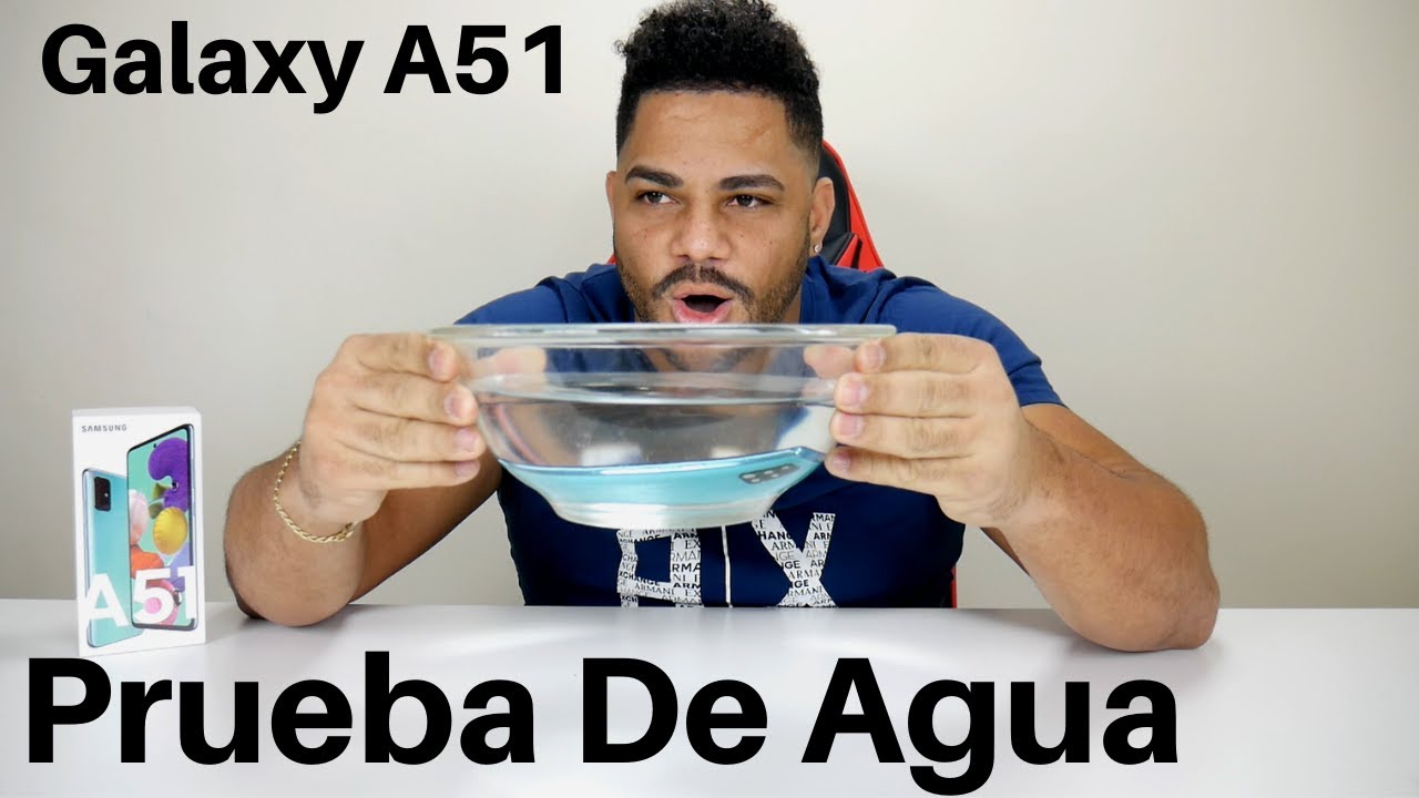 Samsung Galaxy A51 Prueba De Agua