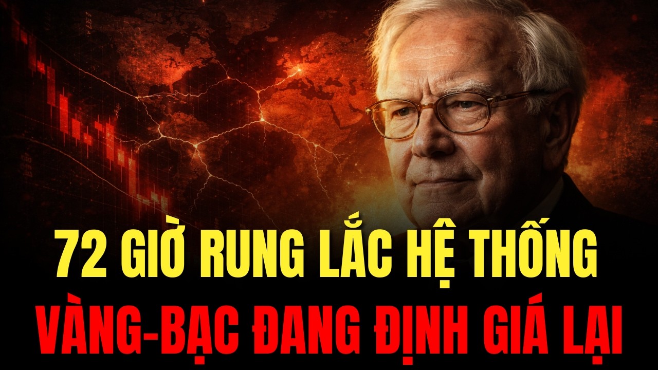 72 Giờ Phơi Bày Vết Nứt Hệ Thống – Vàng Và Bạc Đang Định Giá Điều Gì? | KHAI PHÁ TÀI VẬN