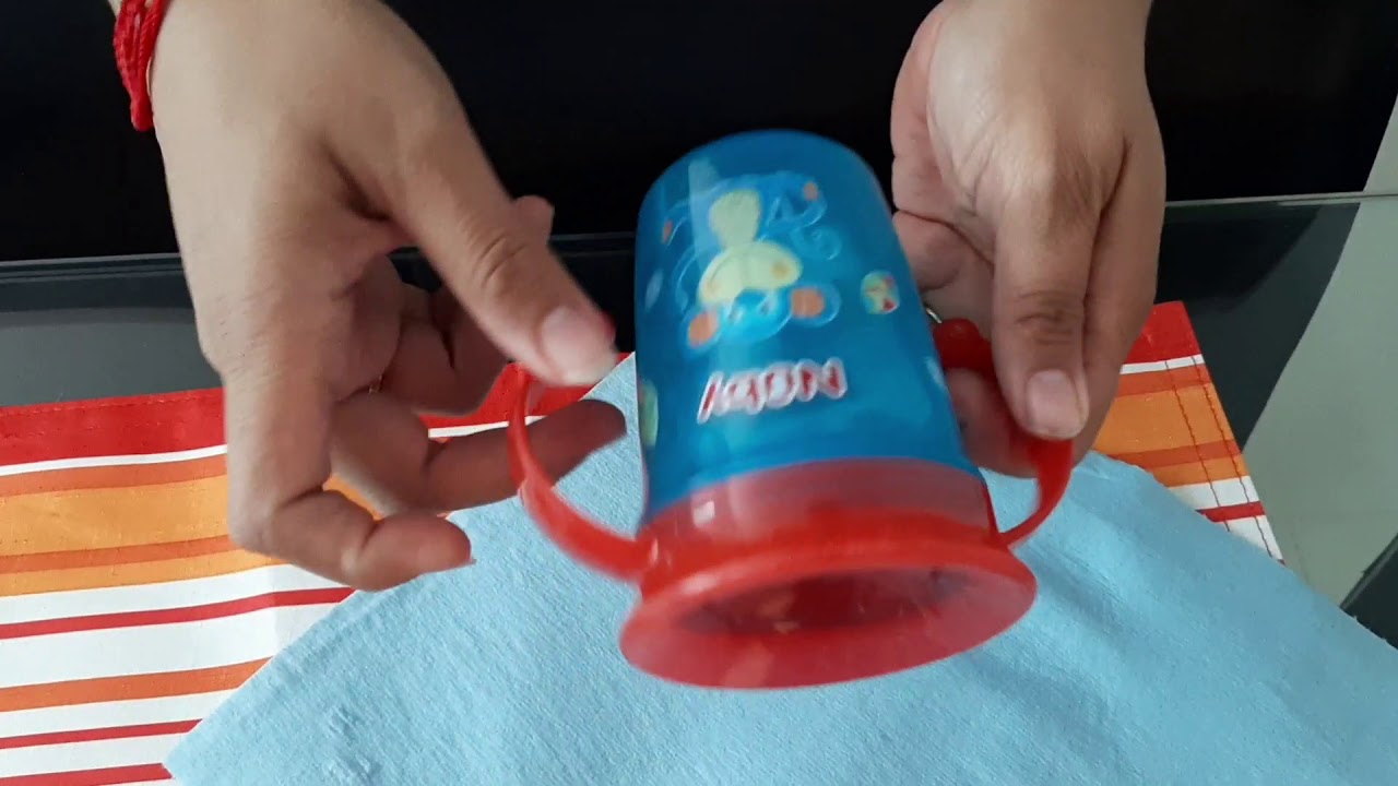 Vaso entrenador 360 NUBY- Comprando y probando- #nuby #bebé #vasoentrenador