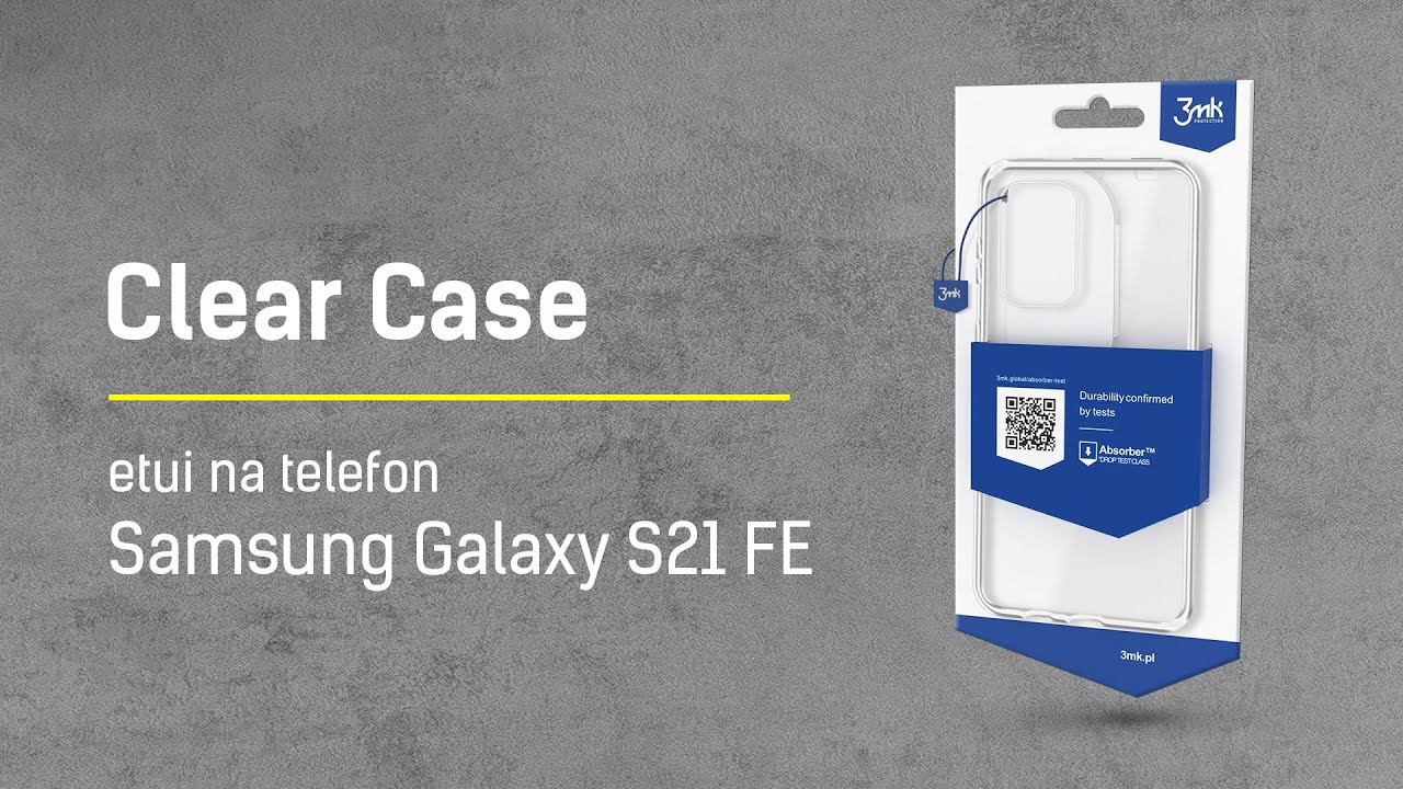 Etui na telefon - dedykowane etui do Samsung Galaxy S21 FE 5G. Clear Case od 3mk Protection.