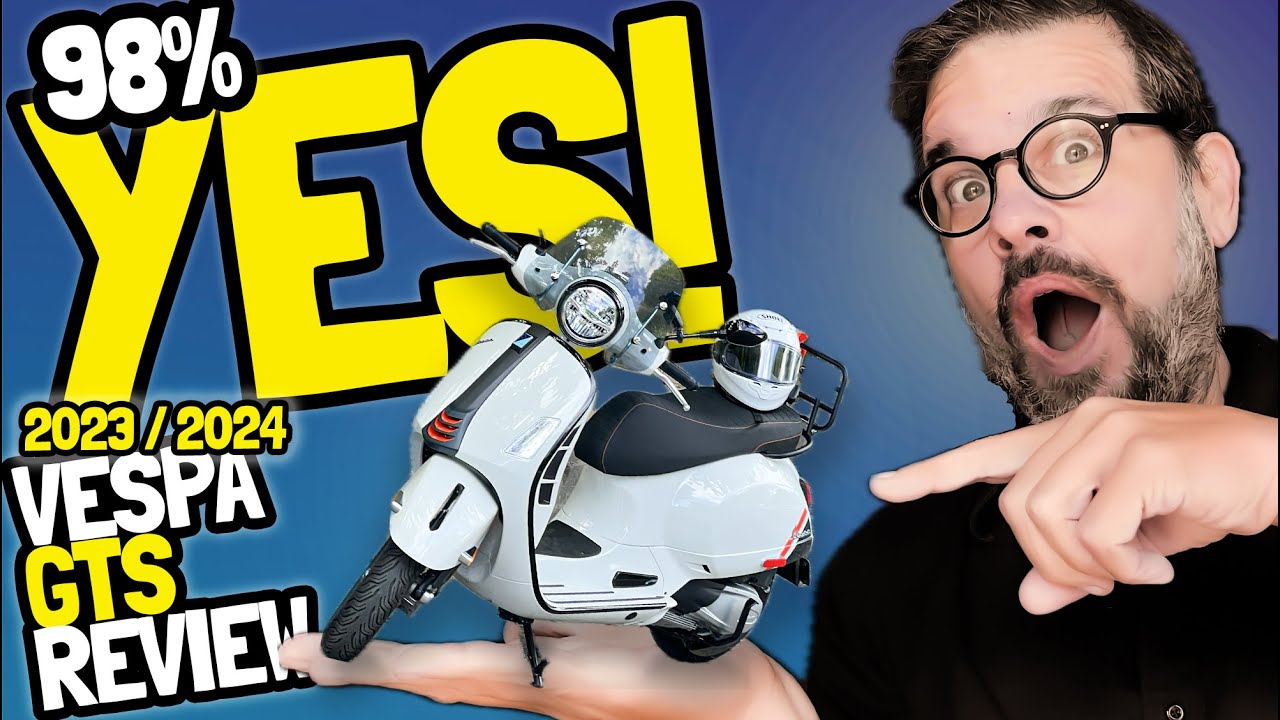 ОБЗОР Vespa GTS 300 Super Sport 2023 года &mdash; он блестящий, разочаровывающий и сексуальный.