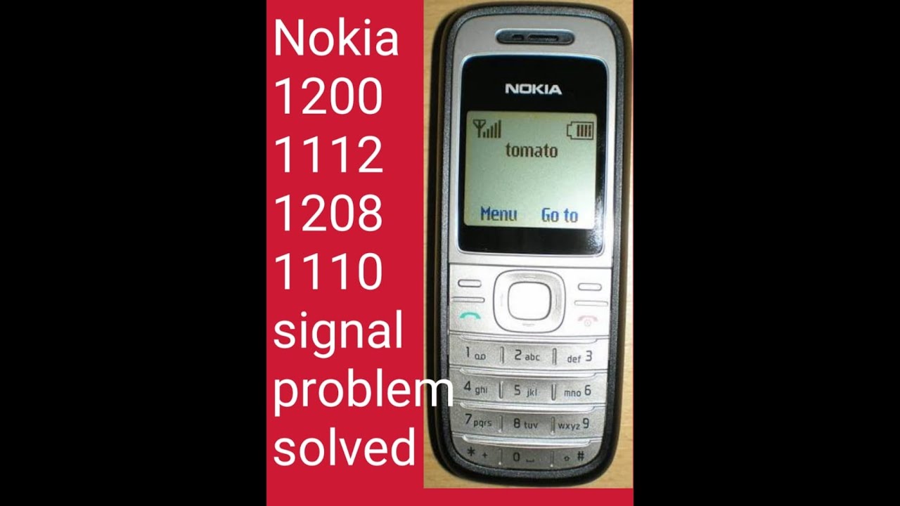 Nokia 1200,1208 signal solution/Nokia 1200,1208 signal problem solve  at technical Aamir