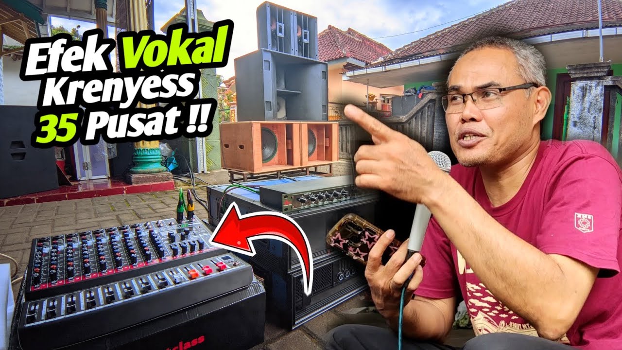 Mixer & X-Enginer Editan Pak Agus 35 Pusat Bisa Bikin Efek Vokal Sangat Krenyrs Seperti Ramayana❗
