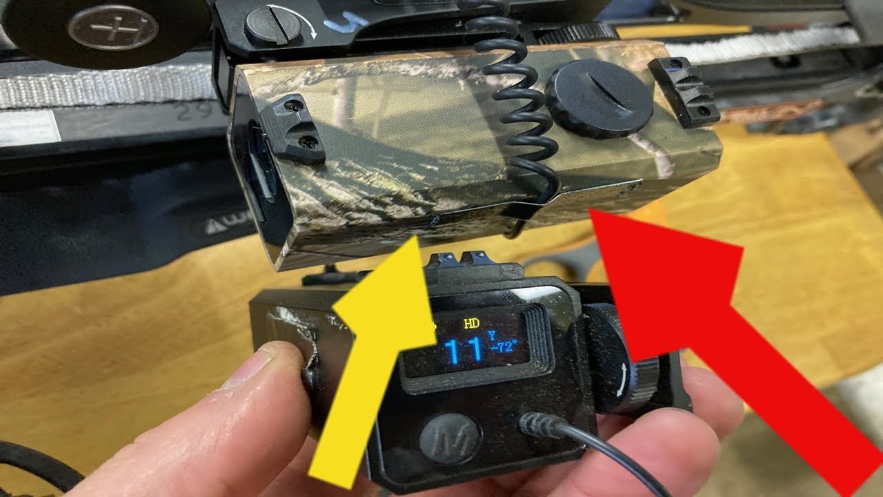 LE-032 Project and Differences Crossbow mounted range finder