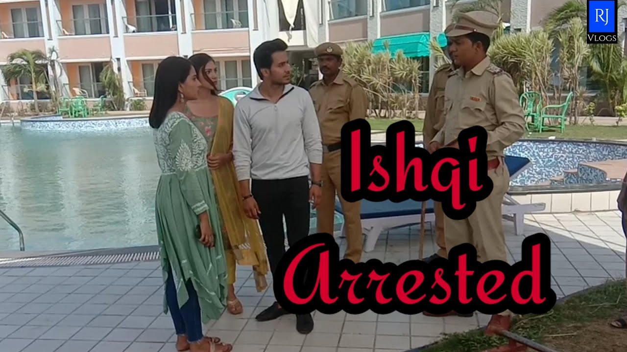 Behind the scene | ishqi Arrested | #ishq par zor nahi | #shooting vlogs | #making