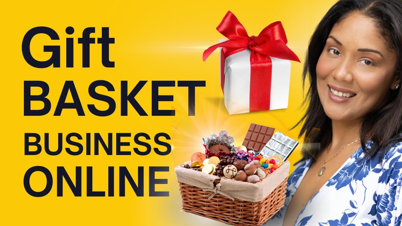 How to Start a Profitable Gift Basket Business From Home  | #giftbaskets #onlinebusiness