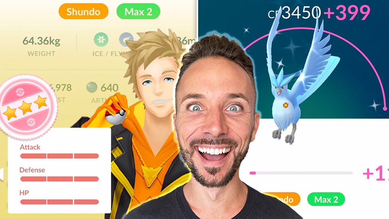 Maxing My *SHUNDO ARTICUNO* to LEVEL 51 in Pokémon GO