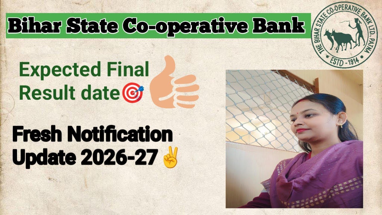 BSCB Final Result Update || Information regarding Fresh Notification 2026-27 #ibps #bscb 