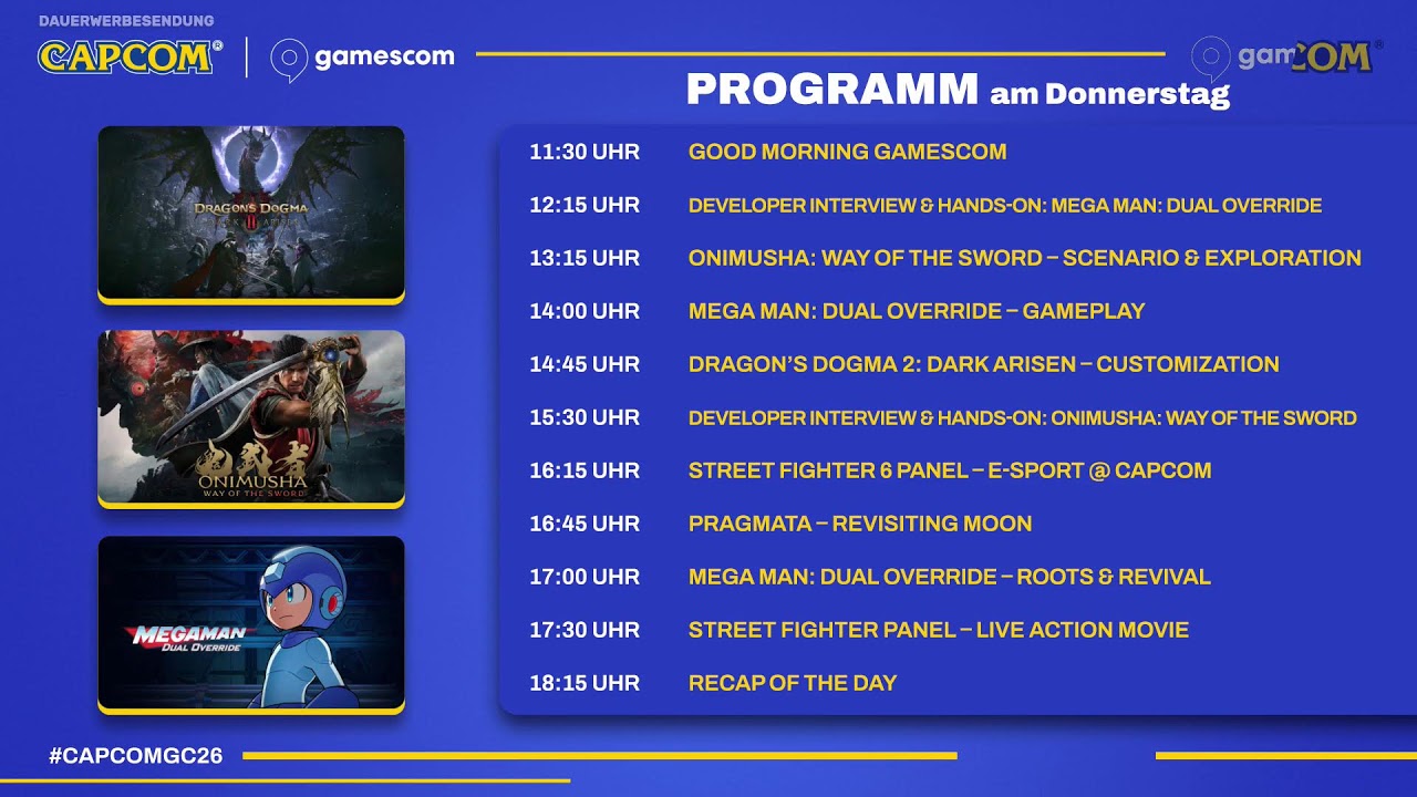 Capcom @ Gamescom 2026