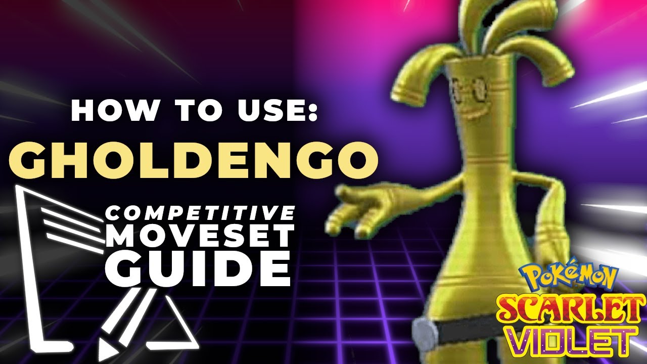 How To Use GHOLDENGO! | Pokemon Scarlet & Violet VGC Moveset Guide