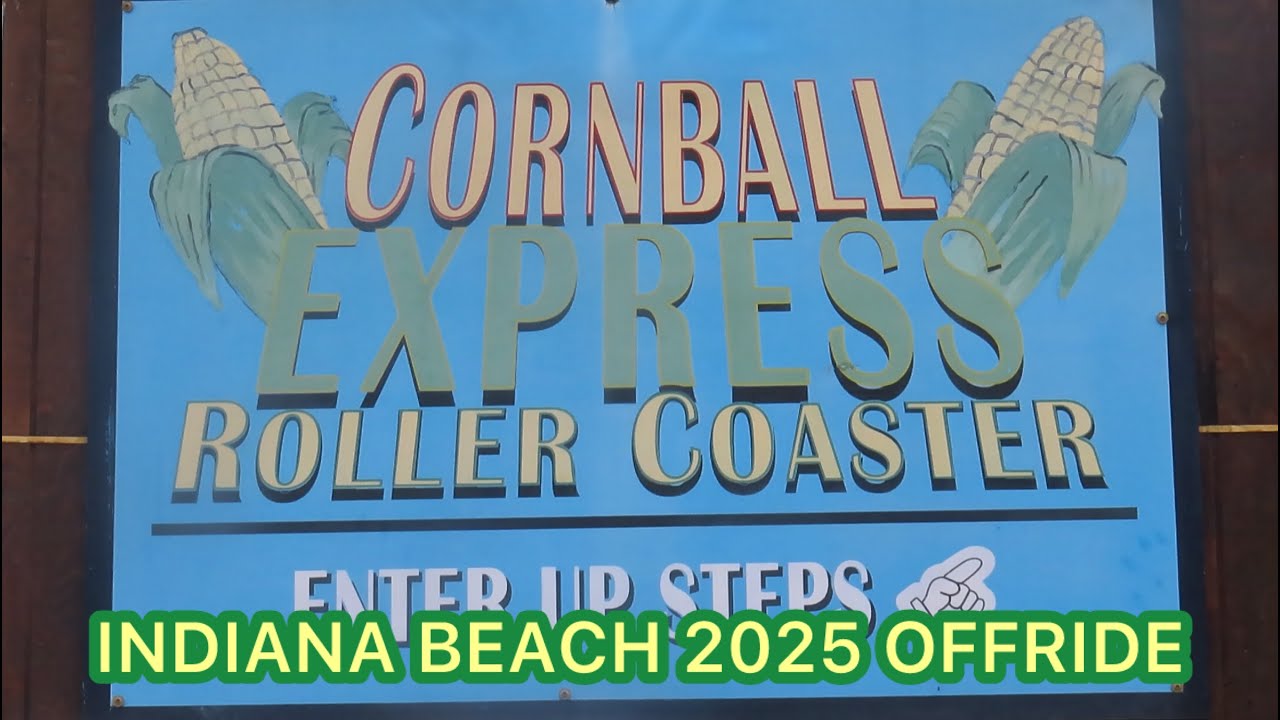 Cornball Express Indiana Beach 2025 Offride (No Copyright)