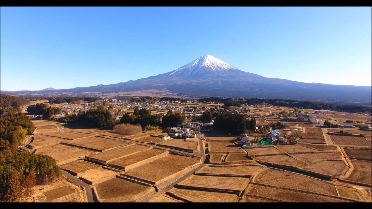 静岡県富士宮市　大倉川ダム空撮　【4K空撮】