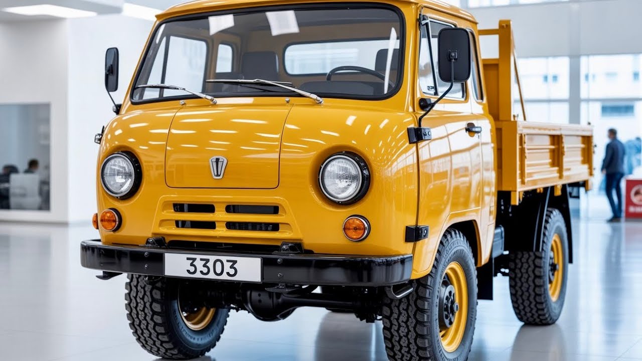 УАЗ 3303 Tipper 2026 &mdash; легендарный русский грузовик, переродившийся с новой силой