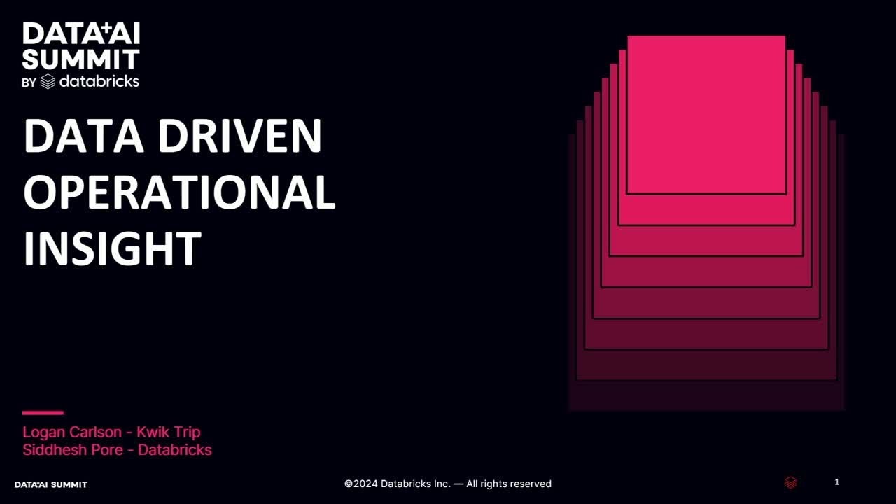 Kwik Trip's Databricks: Driven Operational Insight Revolution