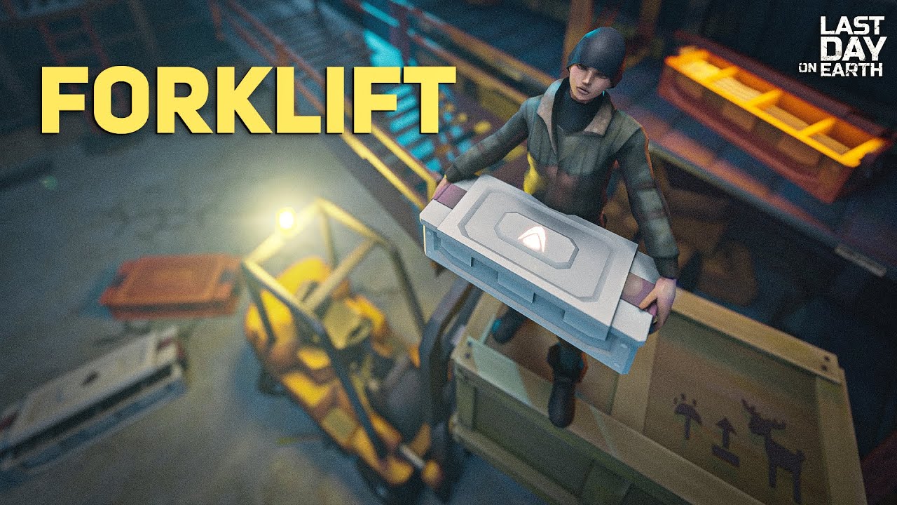 I REPAIRED THE FORKLIFT IN TRANSPORT HUB! - Last Day on Earth: Survival