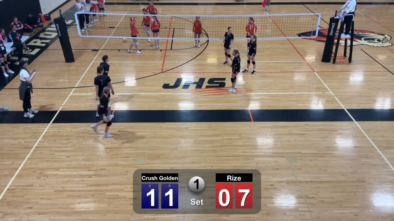 vs Crush 12's Golden set 1 Pool Play