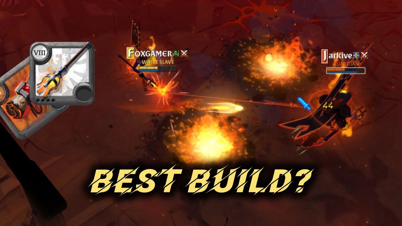 120k Fire staff build qurrupted dungeons | Albion online 