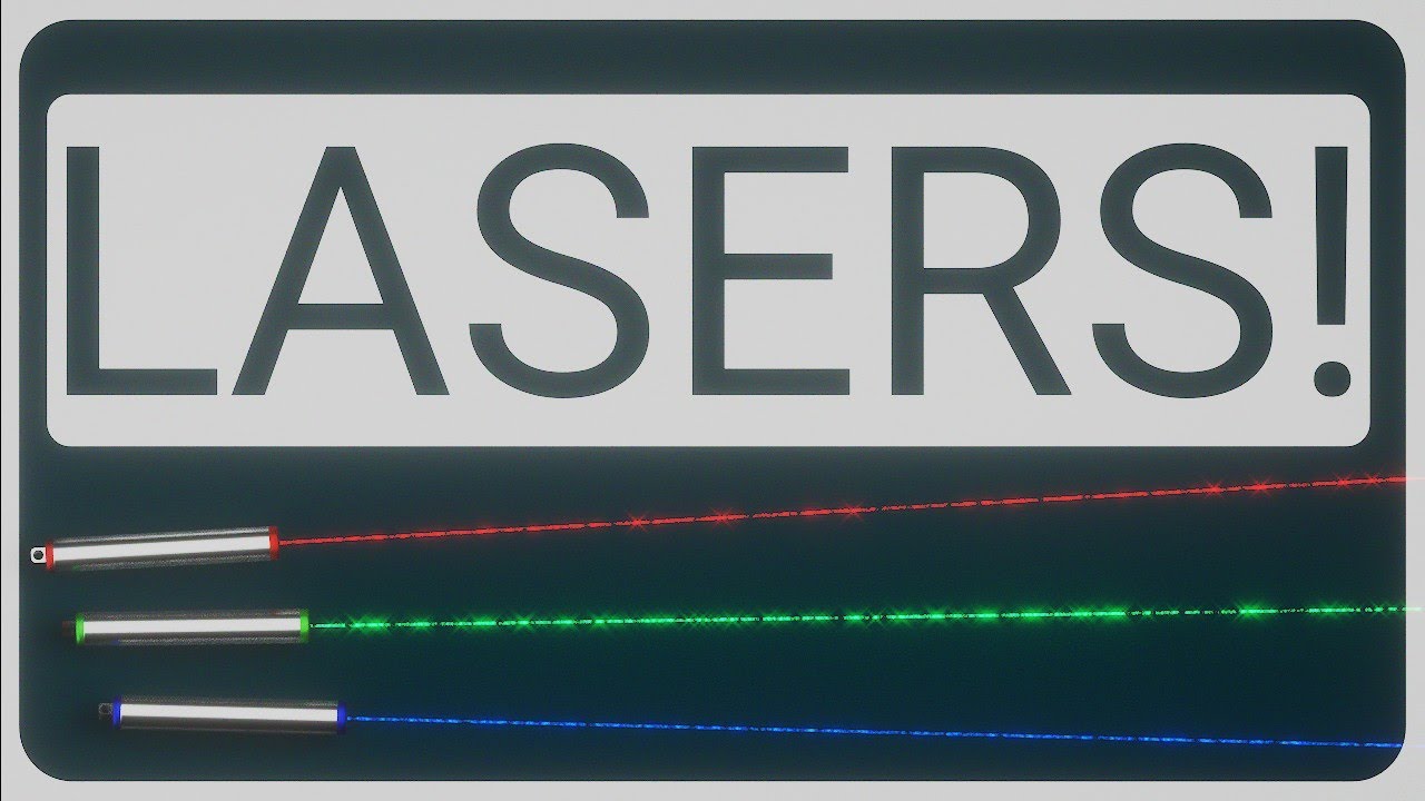 Making lasers in blender!